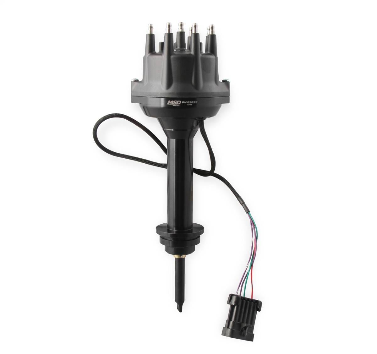 BCCX 23833 MSD Black,  Chrysler 426, 440 Dual Sync Distributor
