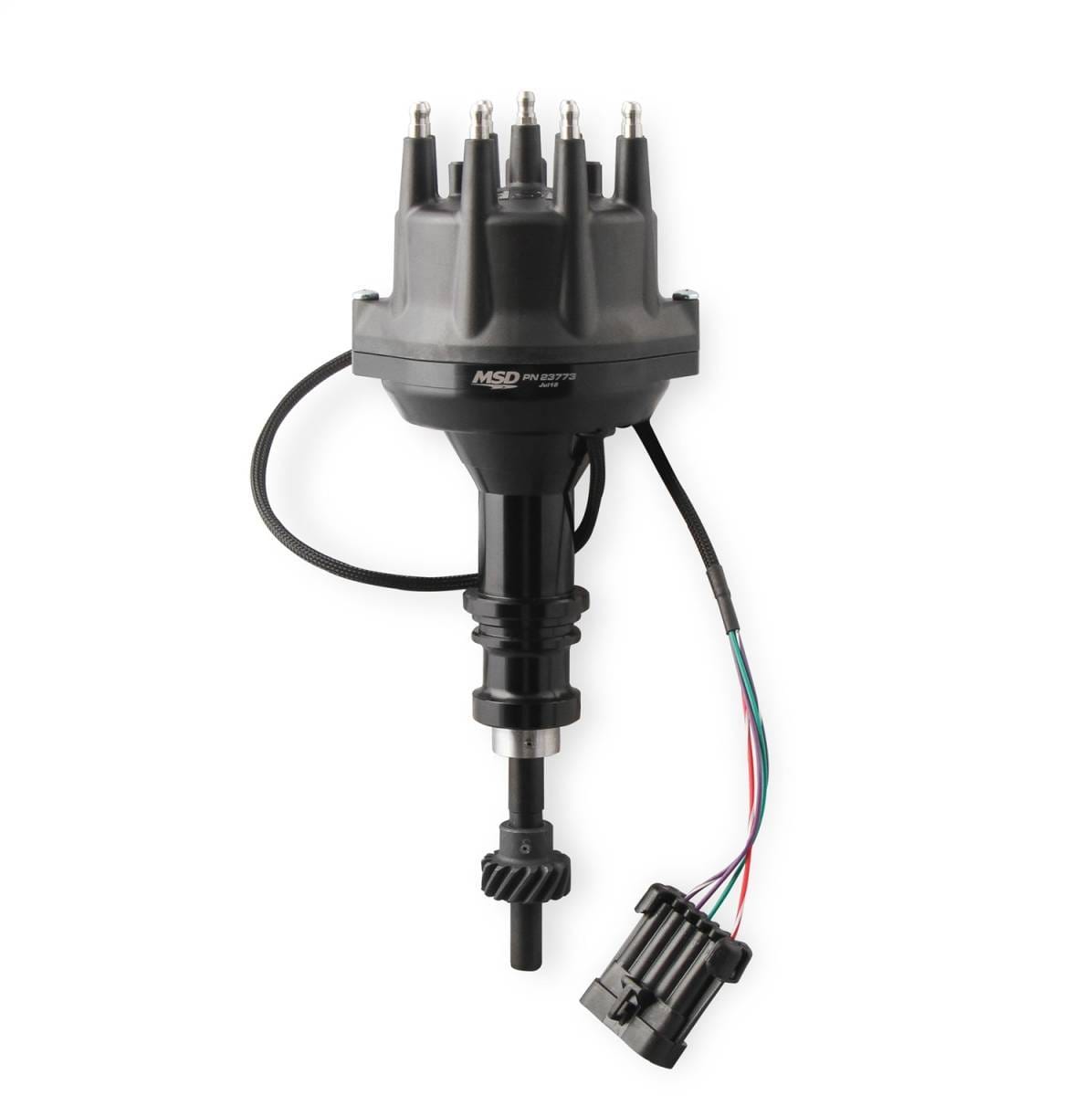 BCCX 23773 MSD Black, Ford 289, 302 Dual Sync Distributor