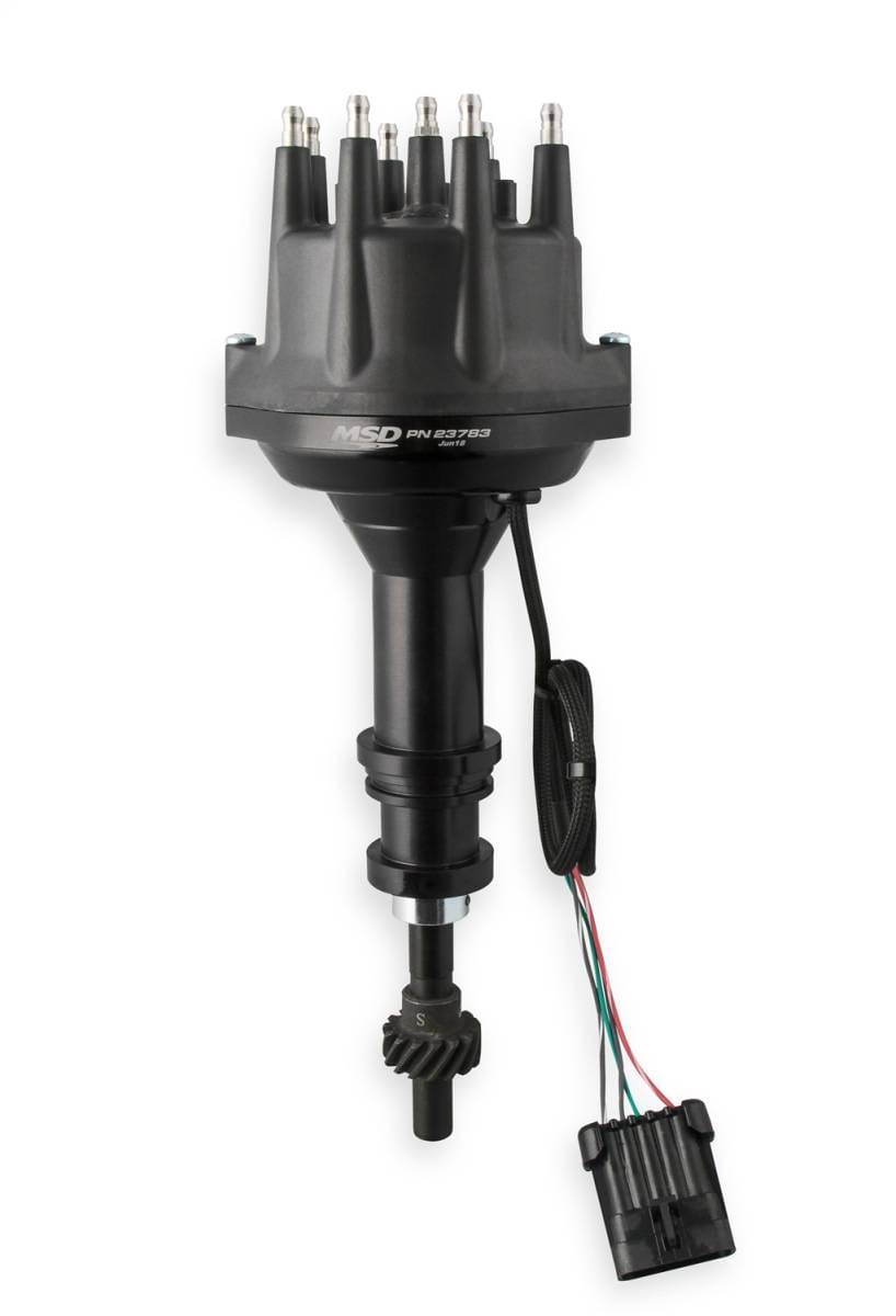 BCCX 23783 MSD Black, Ford 351W Dual Sync Distributor