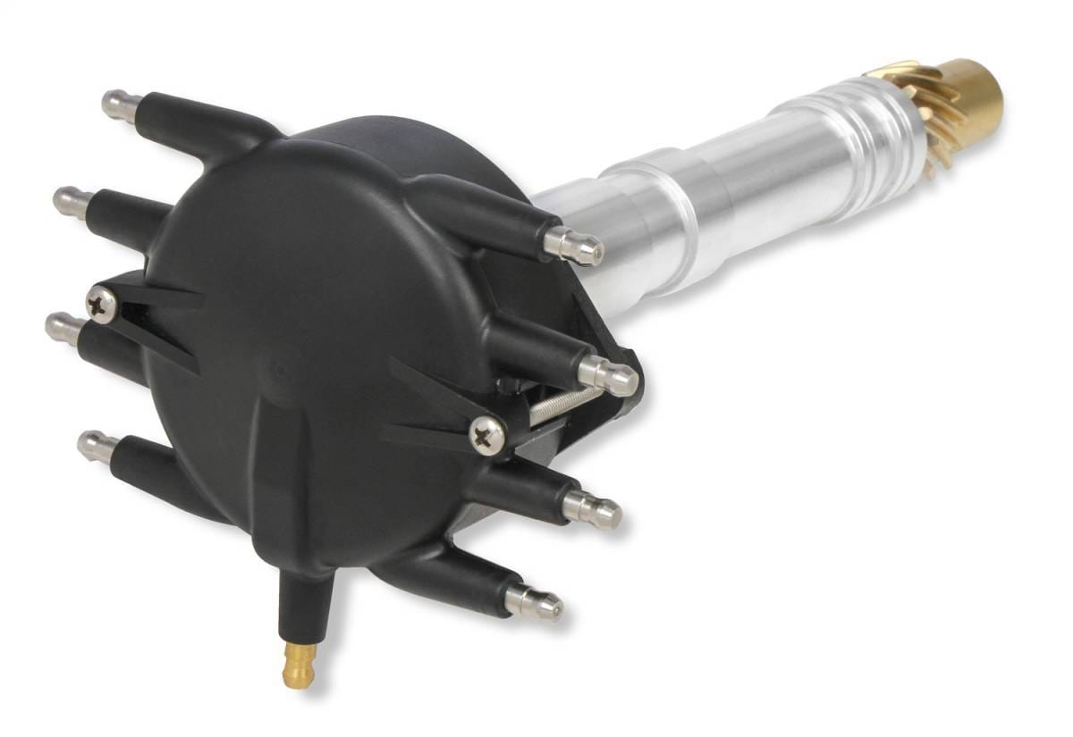 BCCX 84863 Chevy Super Tall Block Black Crab Cap Distributor thumbnail 2