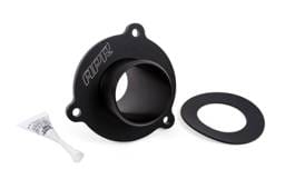 HJQF MS100097 APR Turbo Muffler Delete - Fits select 2009-2026 Audi, Volkswagen applications