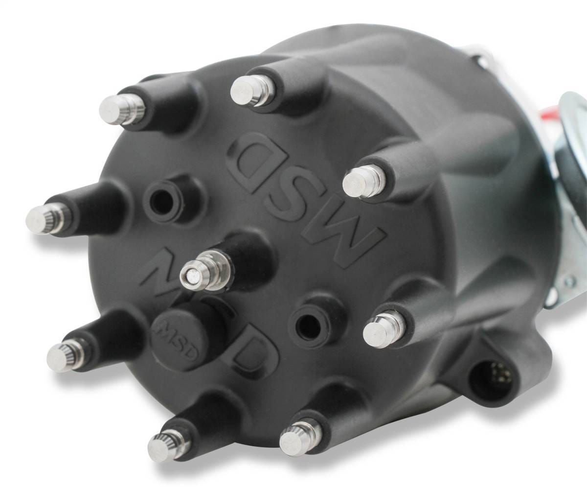 BCCX 83605 Chevy V8 w/Internal Module Distributor and Black Cap thumbnail 9