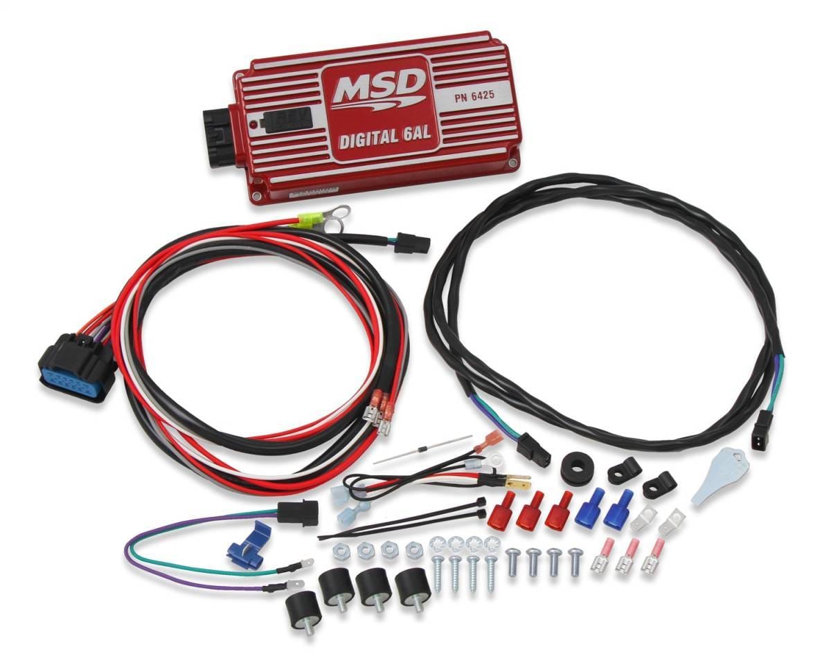 BCCX 6425 MSD Digital 6AL Ignition Control - Red thumbnail 2