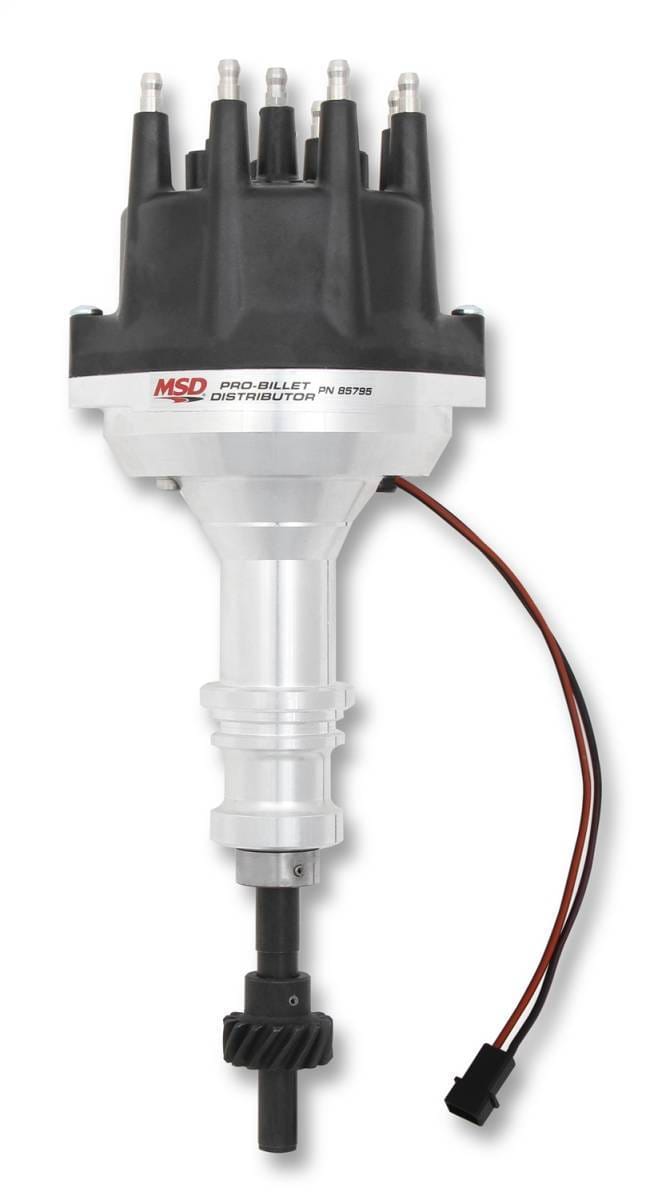 BCCX 85795 Ford 289-302 Small Diameter Black Cap Pro-Billet Distributor