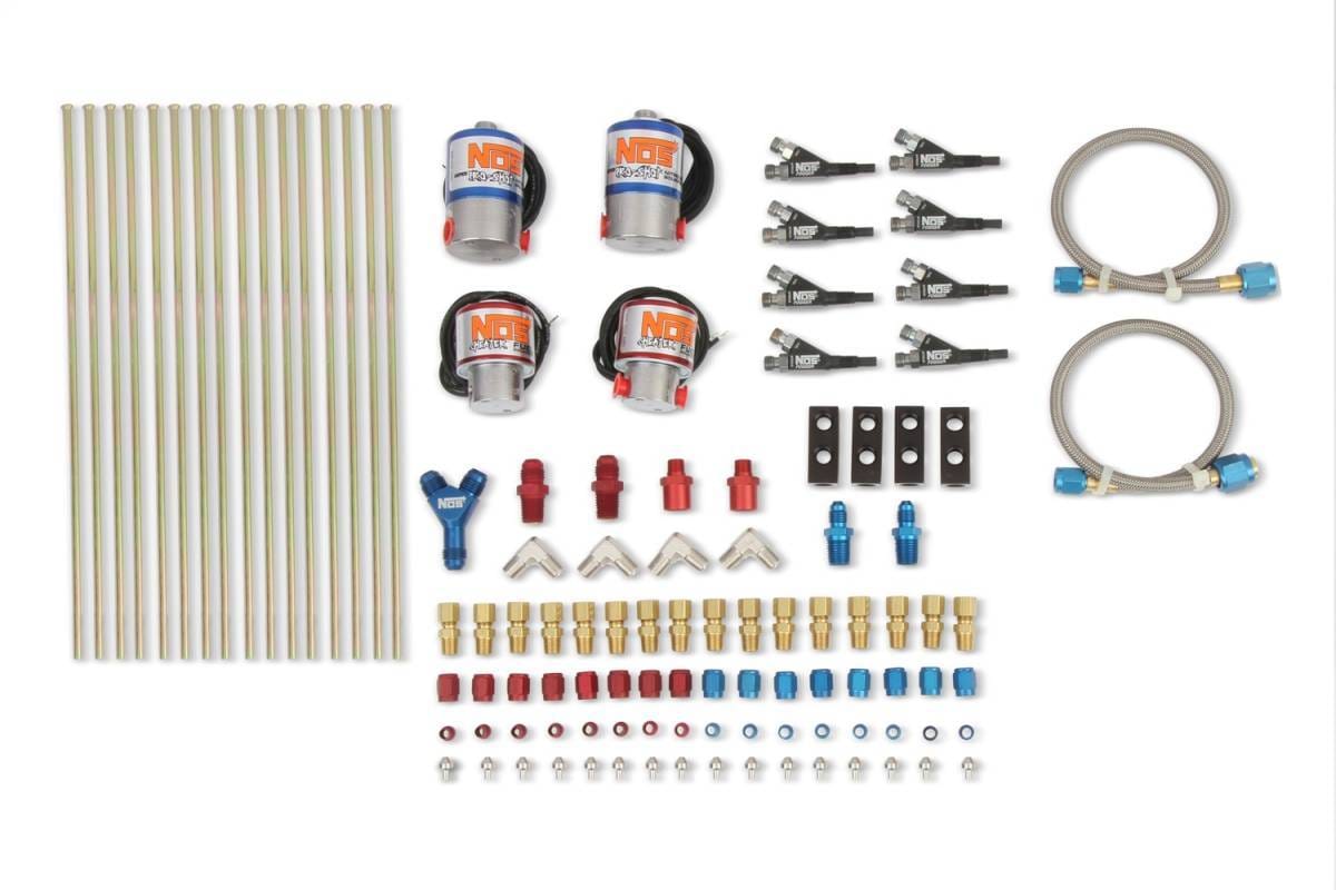 BHHV 02462-S-ENOS NOS Custom Nitrous Plumbing Kit Pro-Shot Fogger