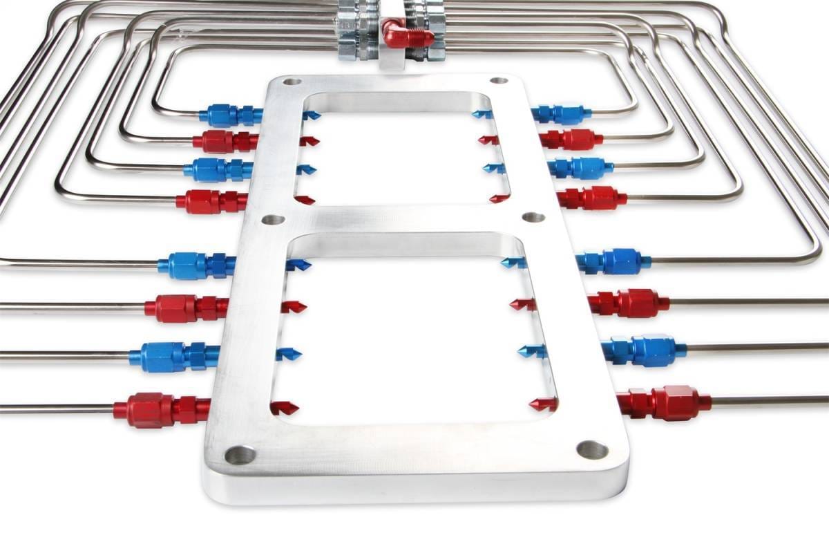 BHHV 13350-CNOS NOS Blower Injector Plate, Polished Finish, Red & Blue Plumbing thumbnail 9