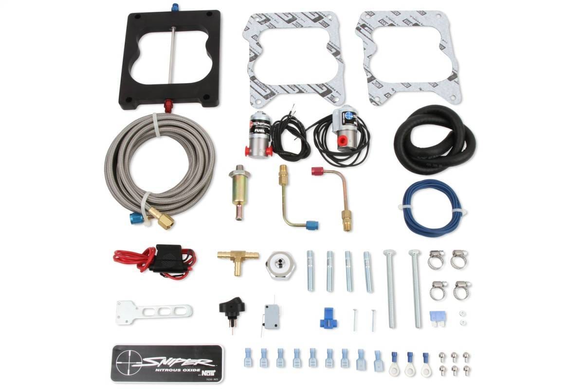 BHHV 07004NOS NOS Sniper Wet Nitrous Plate Kit - Quadrajet thumbnail 3
