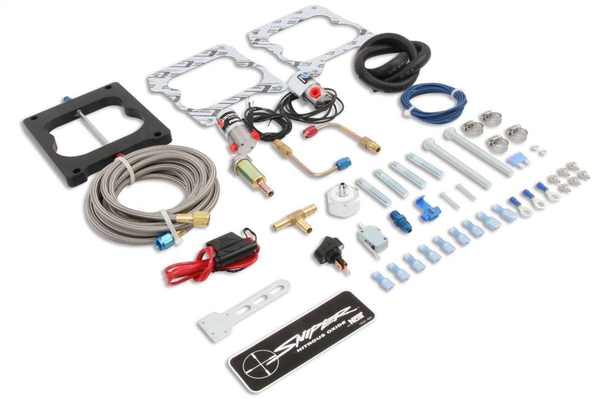 BHHV 07004NOS NOS Sniper Wet Nitrous Plate Kit - Quadrajet thumbnail 5