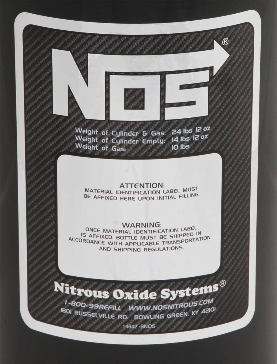 BHHV 14745B-TPINOS NOS Nitrous Bottle thumbnail 3