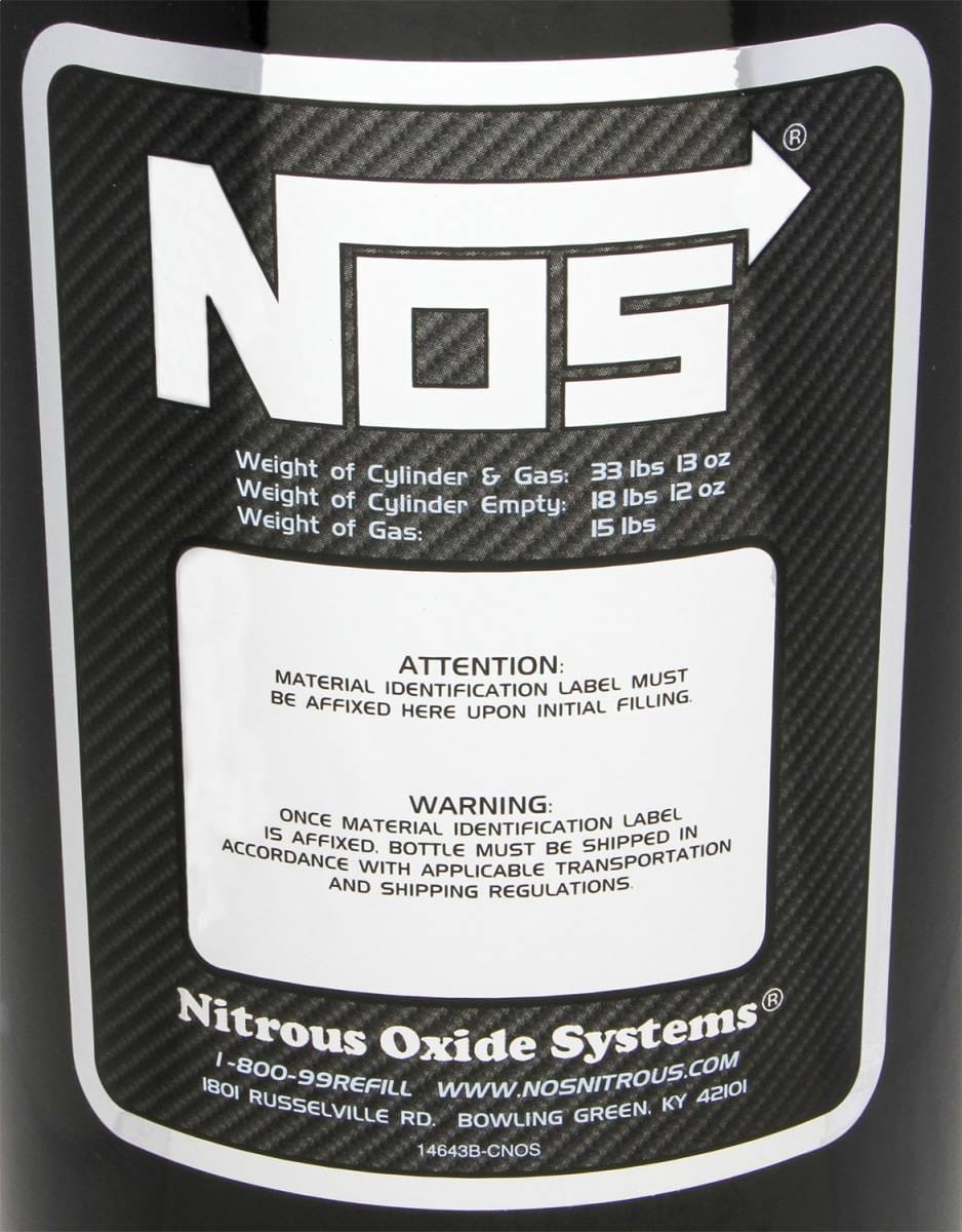 BHHV 14750BNOS NOS Nitrous Bottle thumbnail 3