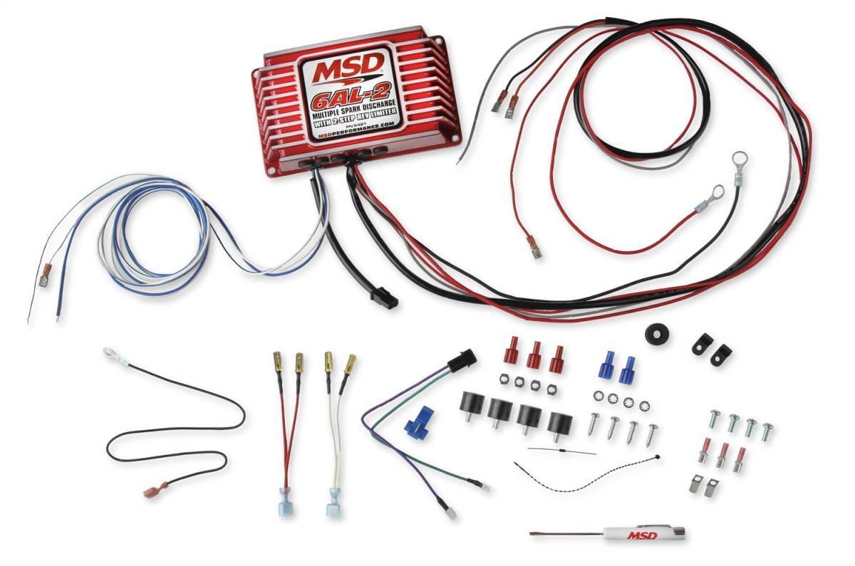 BCCX 6421 MSD 6AL-2 Ignition Control - Red thumbnail 4