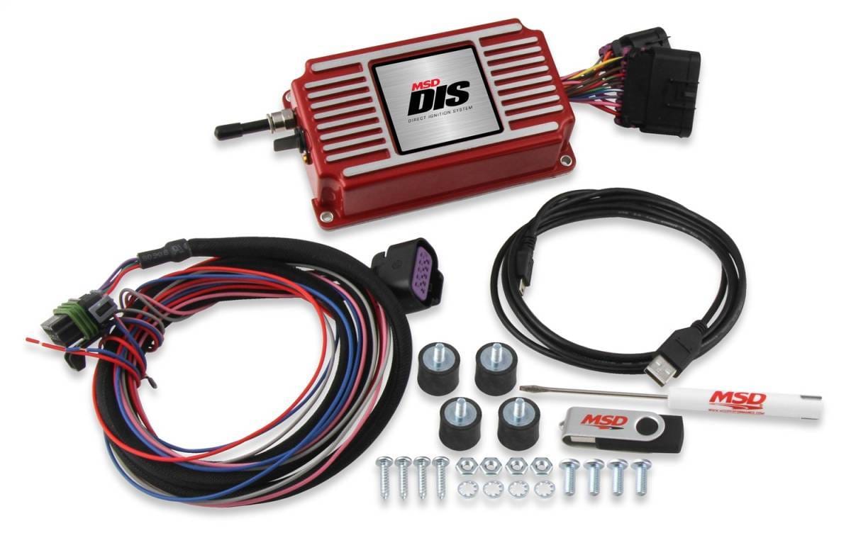 BCCX 6015MSD MSD DIS Direct Ignition System Control Box - Red