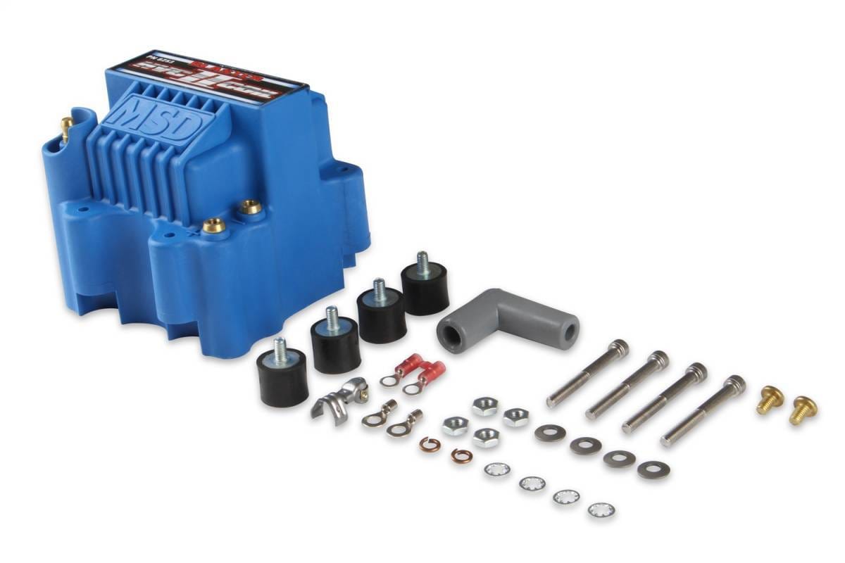 BCCX 8253 MSD Ignition Coil - Blaster Series - HVC-2 - Blue thumbnail 2