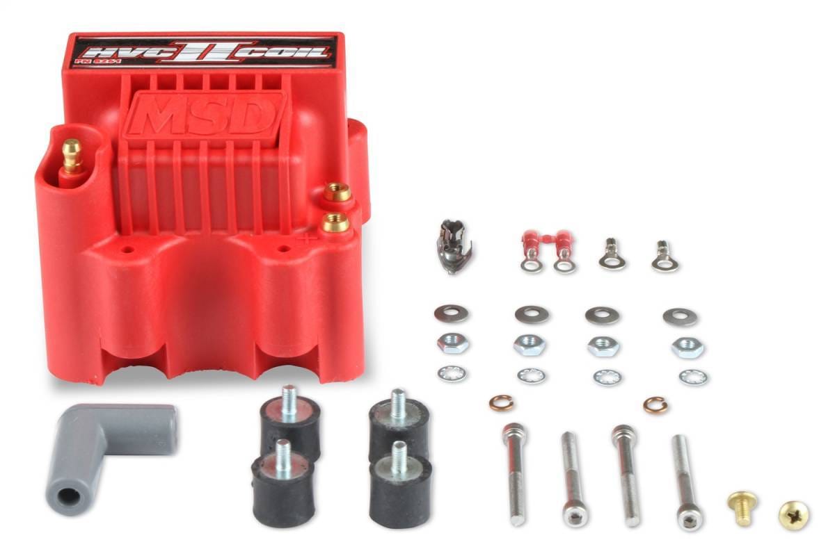 BCCX 8261 MSD Ignition Coil - HVC-2 Series - Red thumbnail 3