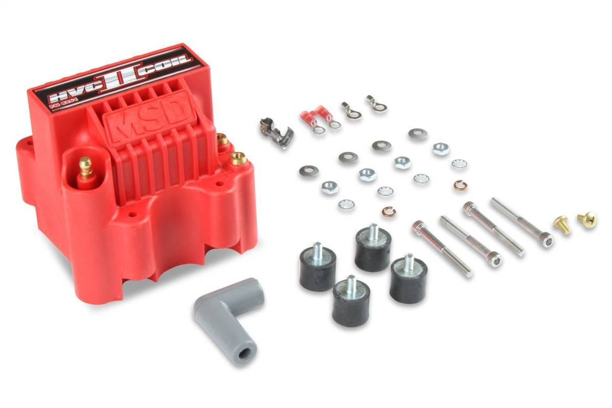 BCCX 8261 MSD Ignition Coil - HVC-2 Series - Red thumbnail 4