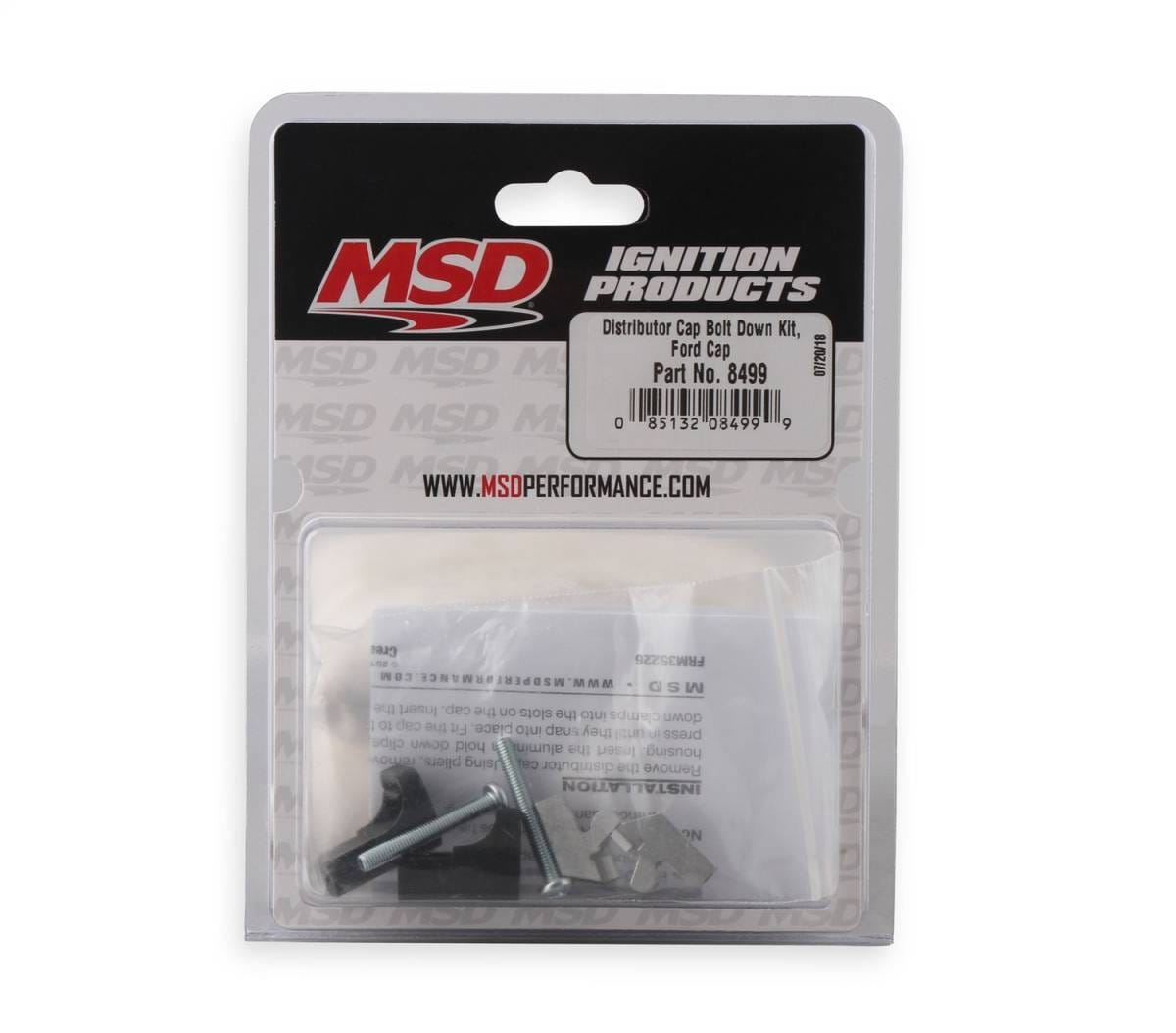BCCX 8499 Distributor Cap Bolt Down Kit, Ford Cap thumbnail 3