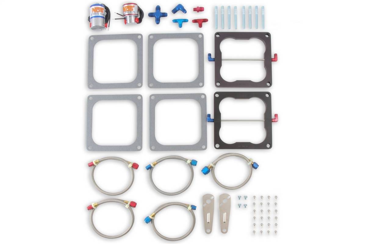BHHV 02023NOS NOS Pro-Shot Fogger "Upgrade Kit"-Cheater Nitrous System,Dual 4500 Holley Flange thumbnail 3