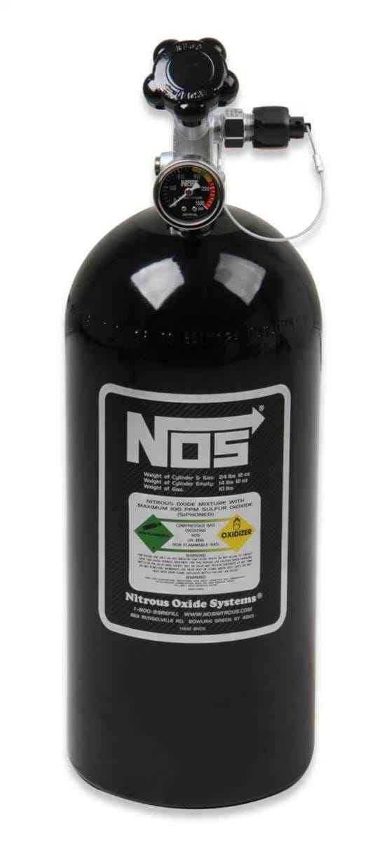 BHHV 02520BNOS NOS Supercharger Wet Nitrous System, Black Plate & Plumbing, Black 10 lb Bottle thumbnail 5