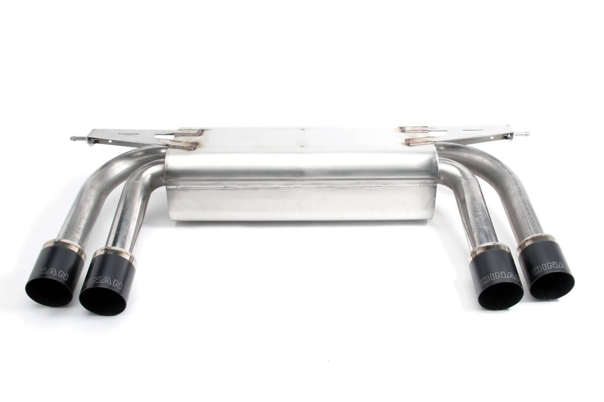 GFBV D660-0035-BLK Dinan Free Flow Axle-Back Exhaust - 2010-2014 BMW X5M/X6M - Fits 2010-2014 BMW X5, X6