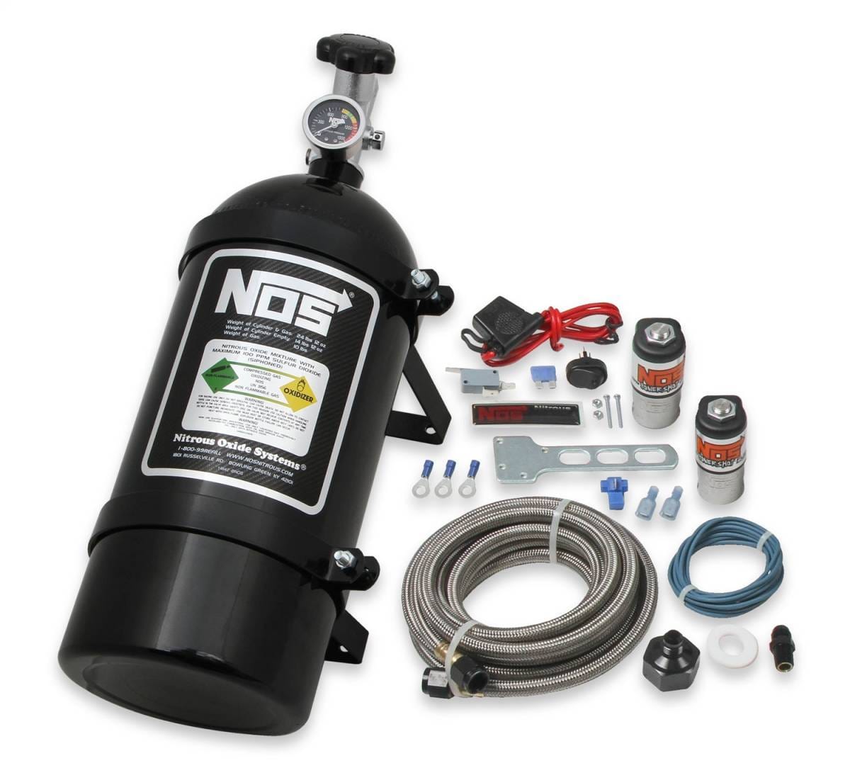 BHHV 05000BNOS NOS Powershot Wet Basic Nitrous Kit without Injector Plate - Black