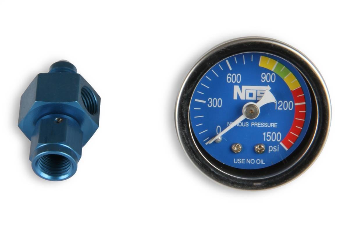 BHHV 15920NOS NOS Nitrous Gauge w/ Adapter