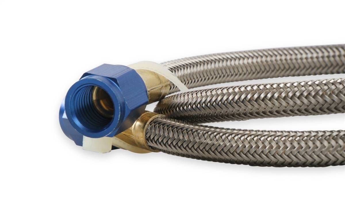 BHHV 15230NOS NOS Stainless Steel Braided Hose -4AN 2-foot Blue thumbnail 11