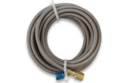 BHHV 15295NOS NOS Stainless Steel Braided Hose -4AN 14-foot Blue