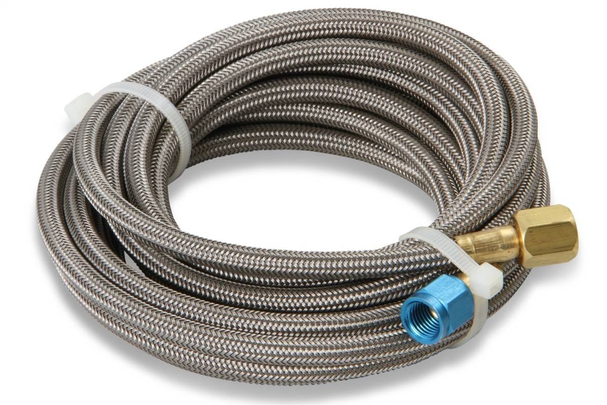 BHHV 15295NOS NOS Stainless Steel Braided Hose -4AN 14-foot Blue thumbnail 5