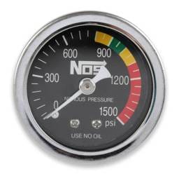 BHHV 15925NOS NOS Nitrous Gauge w/ Adapter