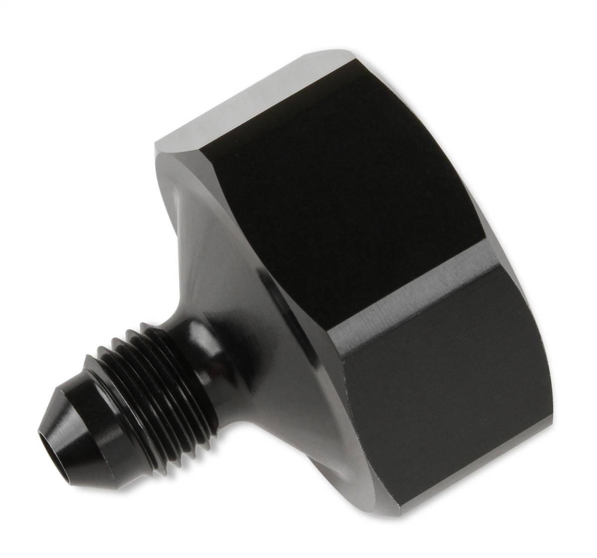 BHHV 16221NOS NOS Black T7075 aluminum 4AN-660 Bottle Nut Adapter thumbnail 3