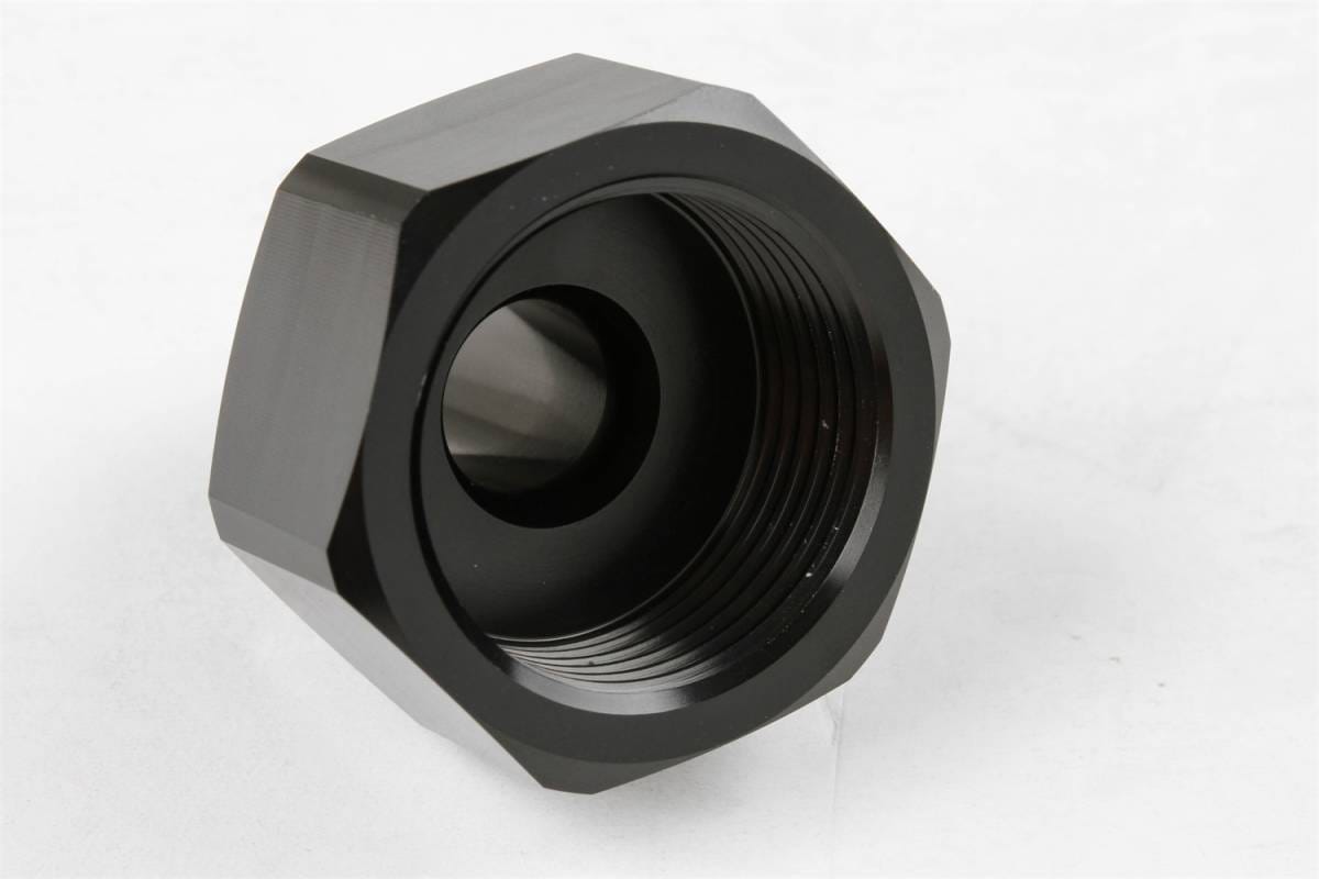 BHHV 16233NOS NOS Black T7075 aluminum 8AN-660 Bottle Nut Adapter thumbnail 5
