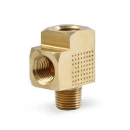 BHHV 16775NOS NOS Brass Adapter T Fitting
