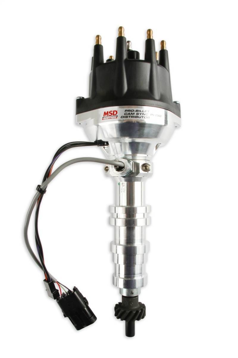 BCCX 2363 Pro-Billet Cam Sync Distributor, Ford FE, Steel gear thumbnail 7