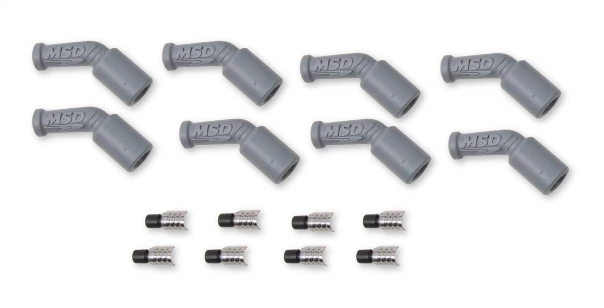 BCCX 33048 LS1, 45 Degree Boots & Terminals, 8-Pack