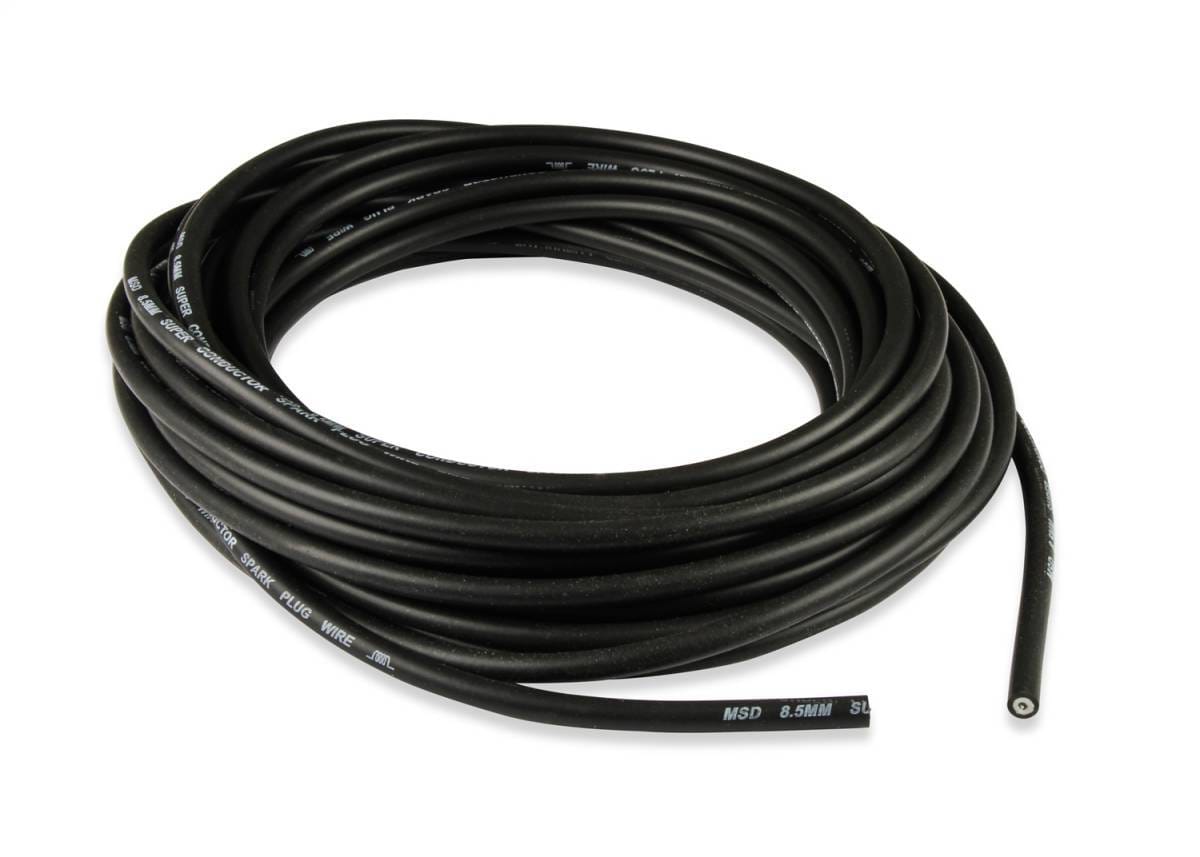 BCCX 34023 Super Conductor Spark Plug Wire, Black 8.5mm, 50 Ft thumbnail 2
