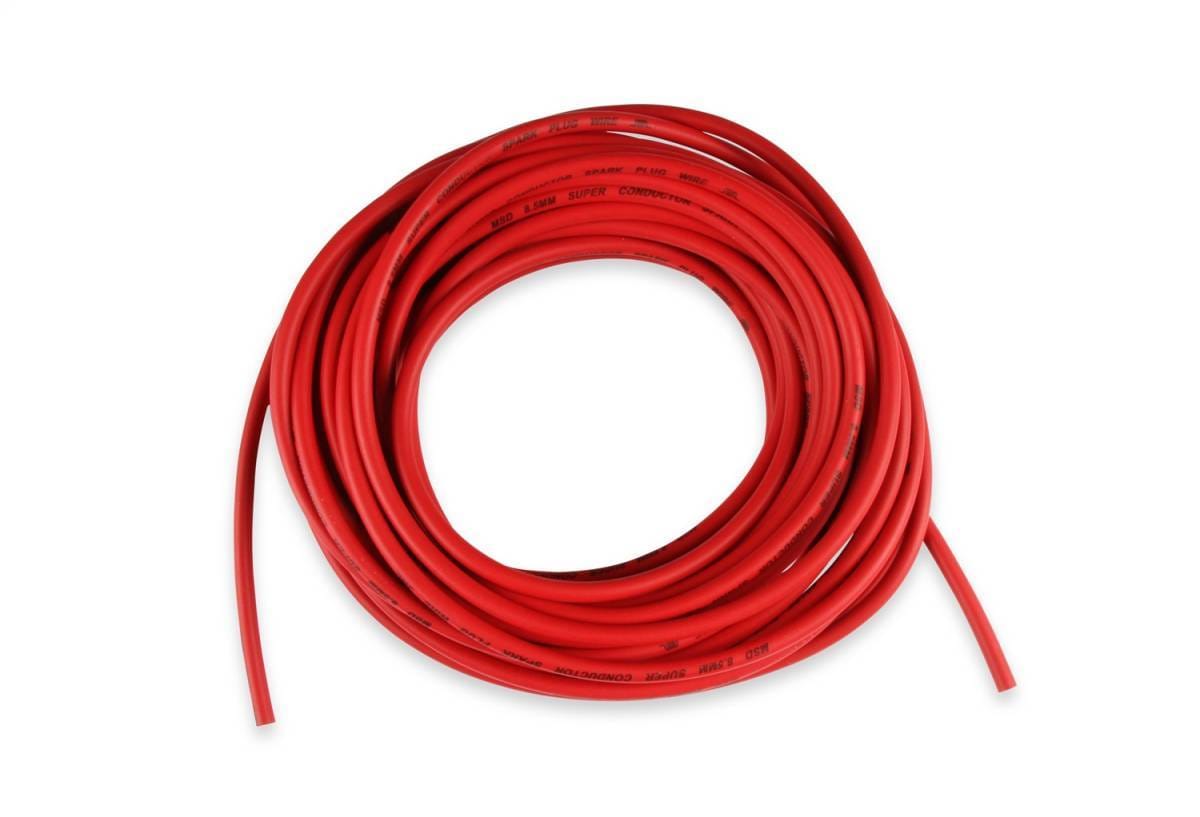 BCCX 34029 Super Conductor Spark Plug Wire, Red 8.5mm, 50 Ft