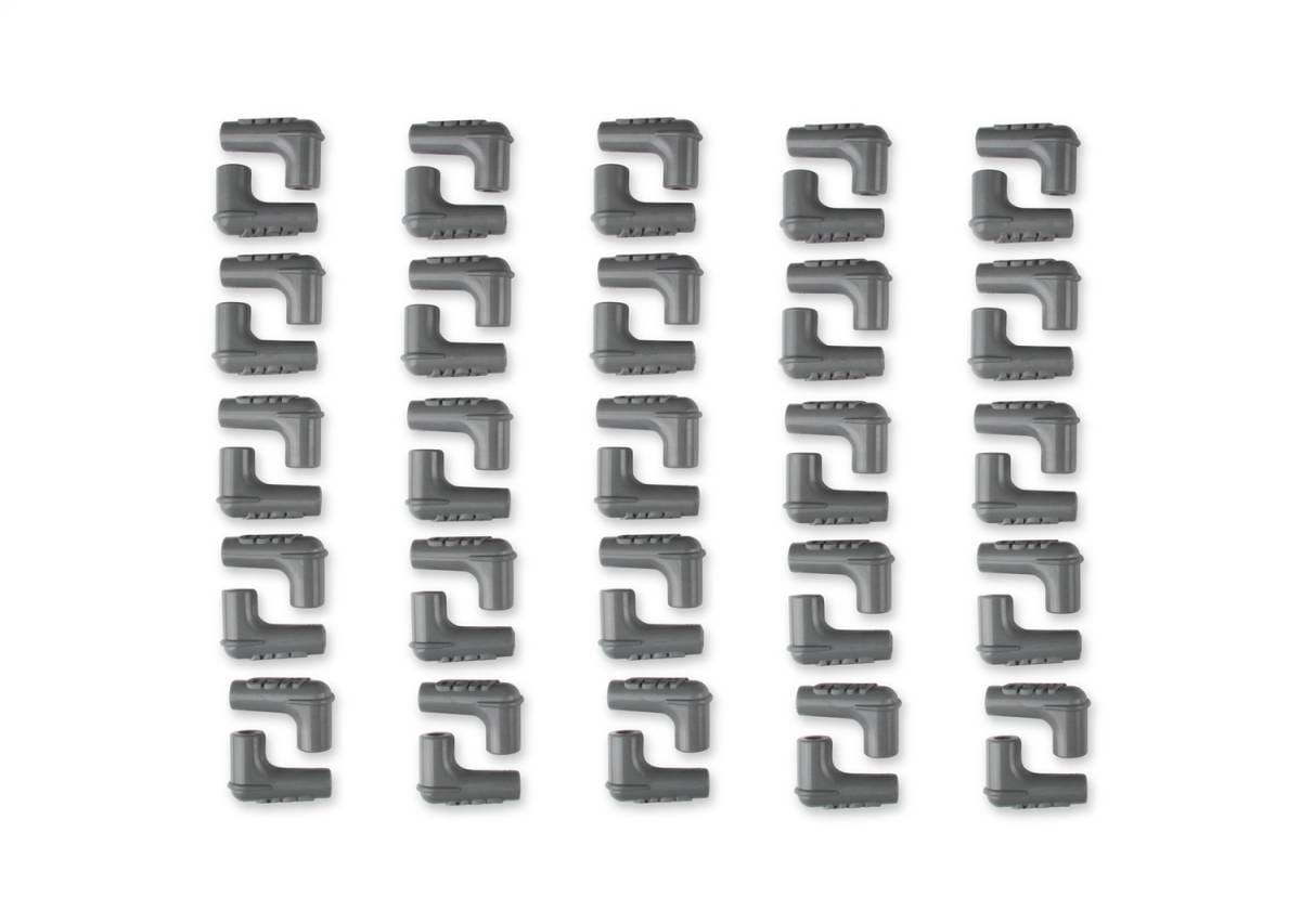 BCCX 34514 Boots, 90 Degree Logo Spark Plug, Gray Silicone 50EA thumbnail 2
