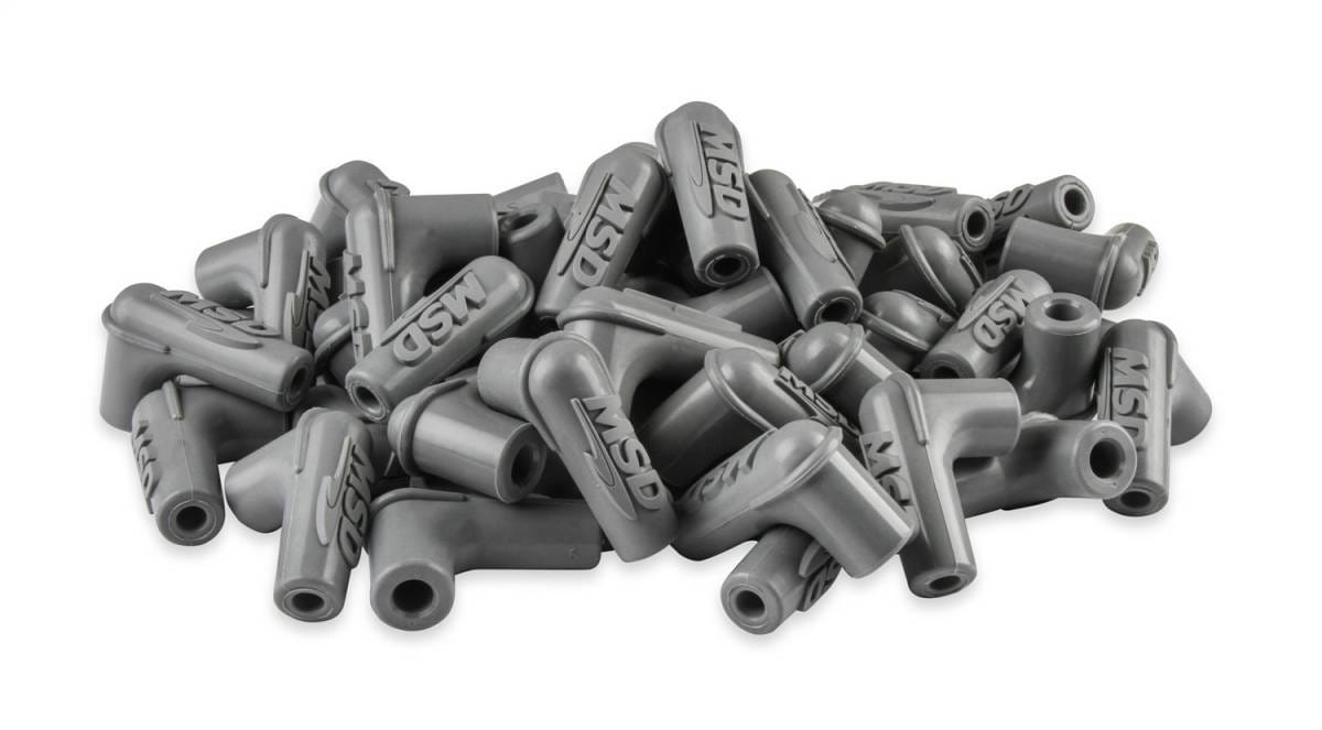 BCCX 34514 Boots, 90 Degree Logo Spark Plug, Gray Silicone 50EA thumbnail 3