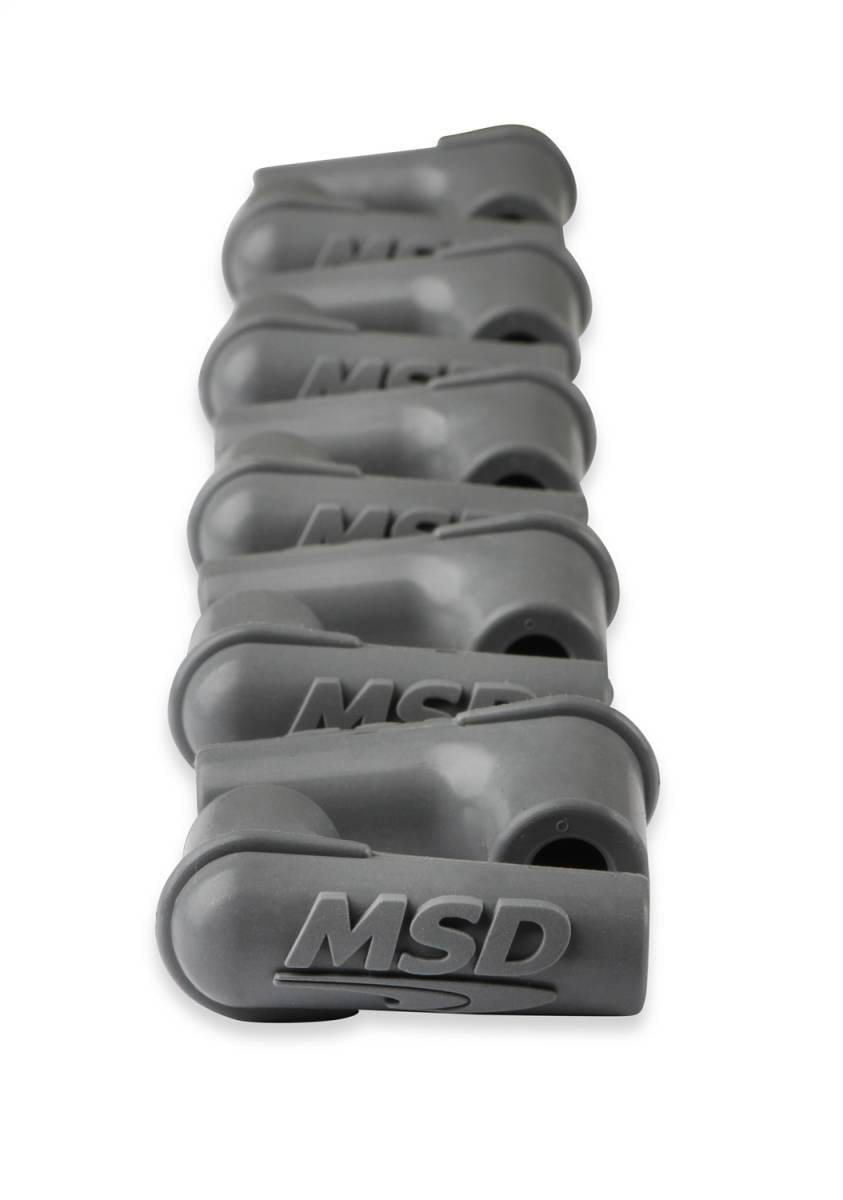 BCCX 34514 Boots, 90 Degree Logo Spark Plug, Gray Silicone 50EA thumbnail 6