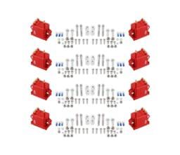 BCCX 82808 MSD Ignition Coil - High Output - 8-Pack - Red