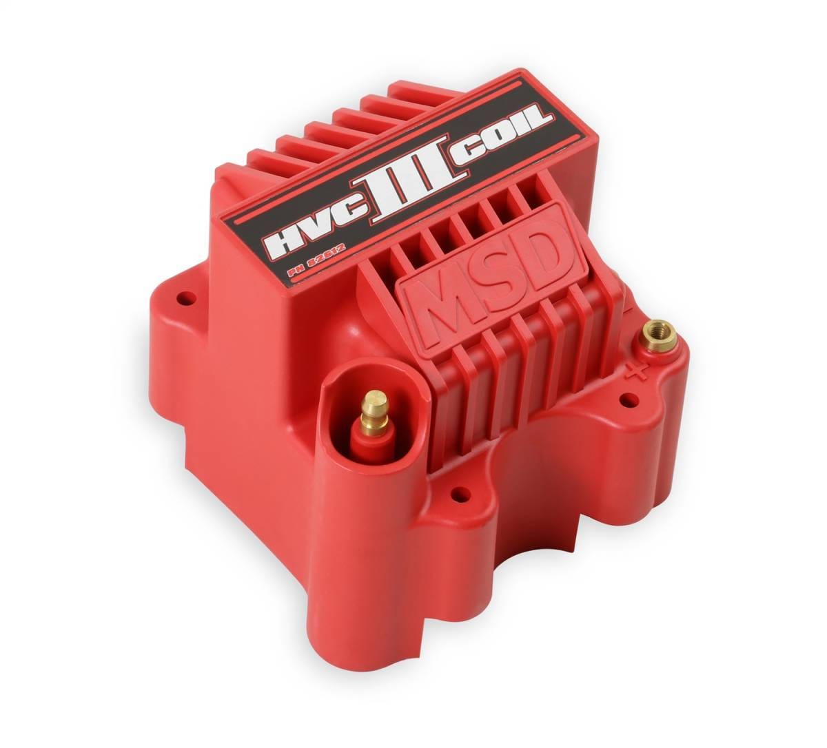 BCCX 82612 MSD Ignition Coil - HVC-3 Series - Red thumbnail 2