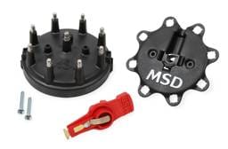 BCCX 84823 Black, Distributor Cap/Rotor Kit, MSD/Ford V8 TFI