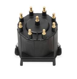 BCCX 84263 Black Distributor Cap, GM HEI, Late Model, Ext Coil