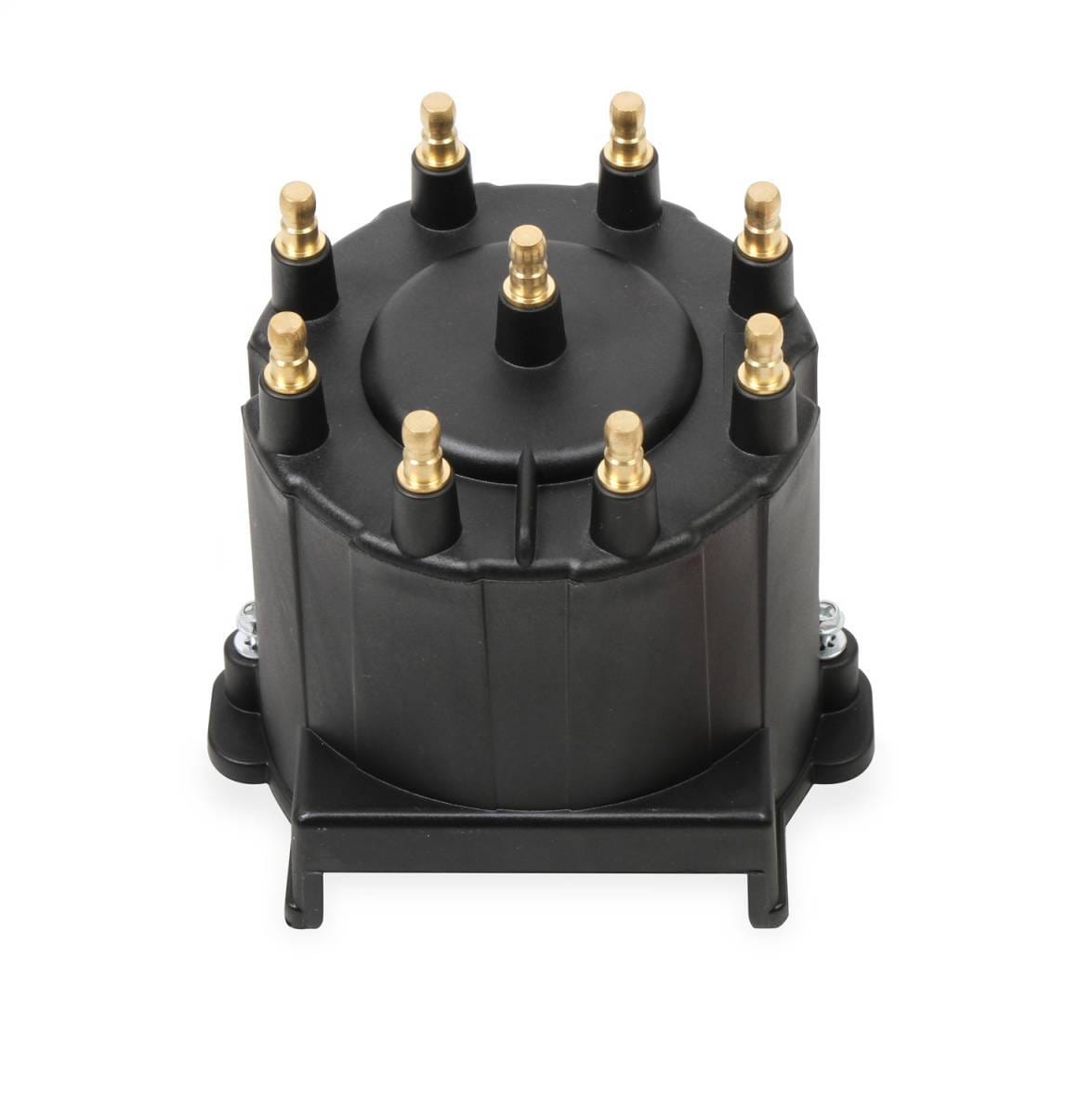 BCCX 84263 Black Distributor Cap, GM HEI, Late Model, Ext Coil
