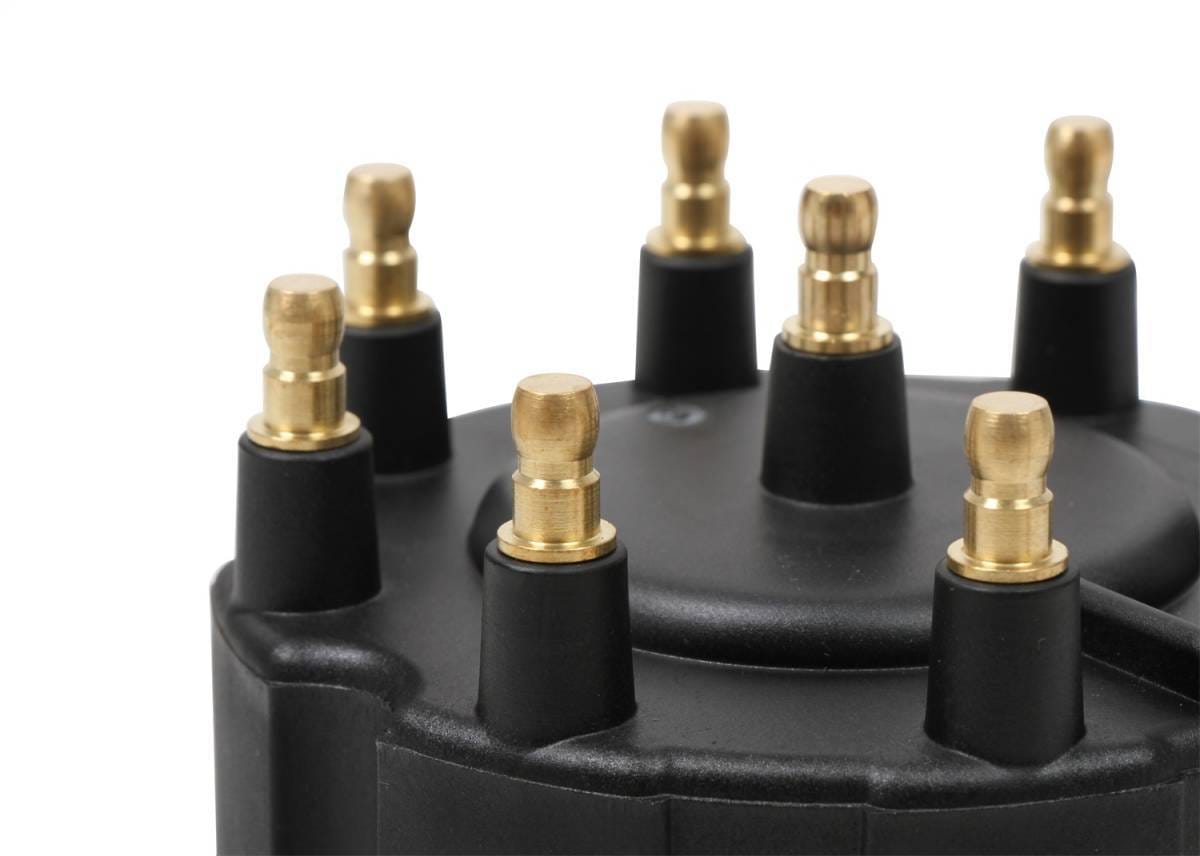 BCCX 84263 Black Distributor Cap, GM HEI, Late Model, Ext Coil thumbnail 4