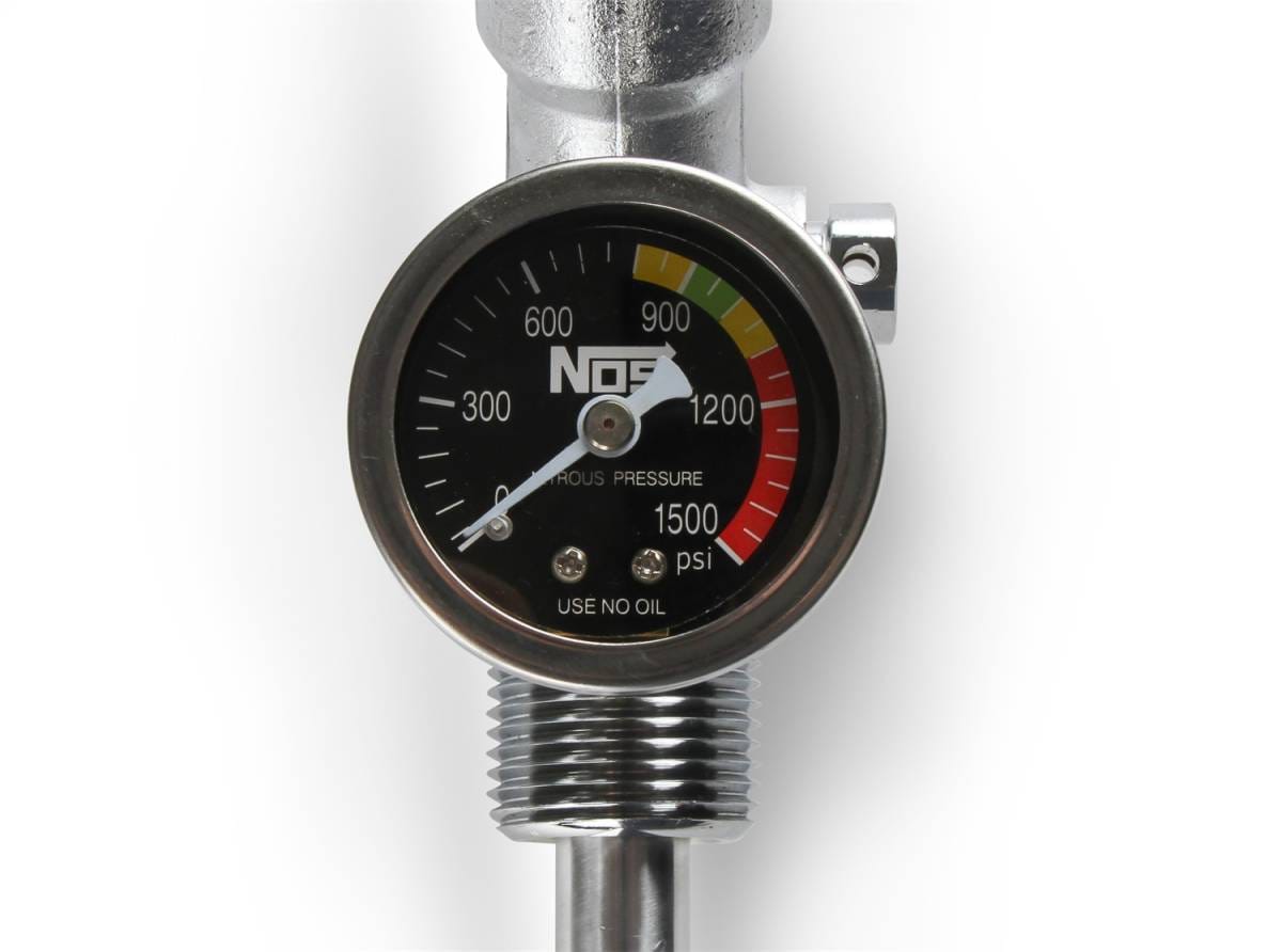 BHHV 16137ABNOS NOS 10 lb. Bottle Super Hi-Flow Valve Assembly with Siphon Tube and Black Gauge thumbnail 11