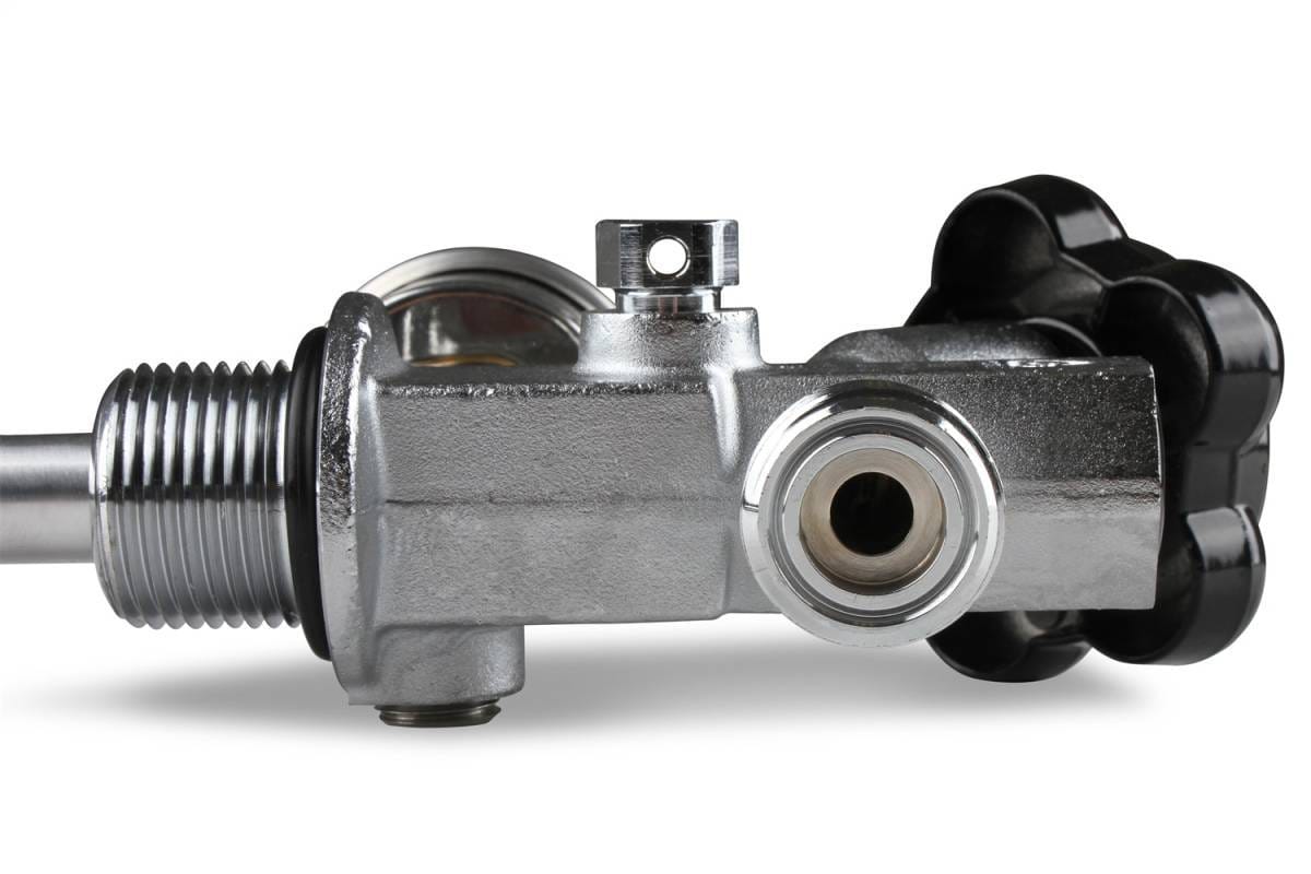BHHV 16137ABNOS NOS 10 lb. Bottle Super Hi-Flow Valve Assembly with Siphon Tube and Black Gauge thumbnail 15
