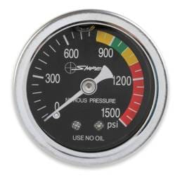 BHHV 15933NOS NOS Sniper Nitrous Gauge