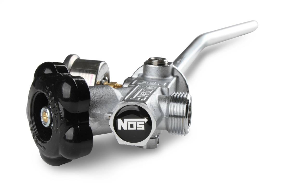 BHHV 16137ABNOS NOS 10 lb. Bottle Super Hi-Flow Valve Assembly with Siphon Tube and Black Gauge thumbnail 7