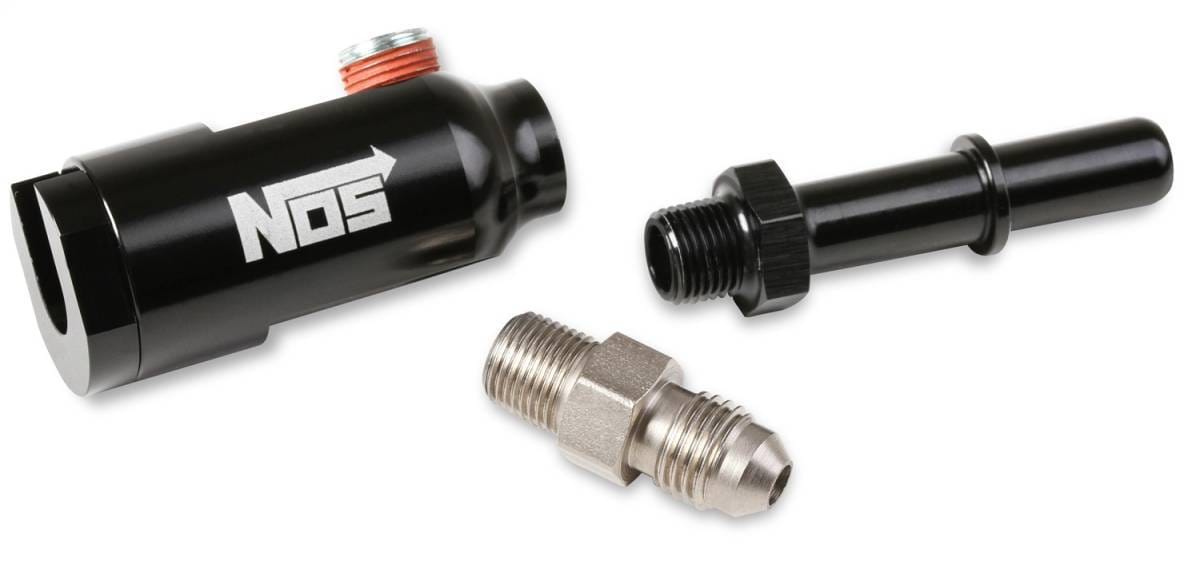 BHHV 17002NOS NOS Late Model Billet Fuel Line Adapter - Fits 3/8" Fuel Rail thumbnail 3